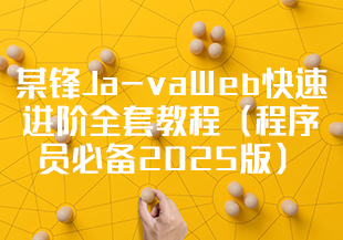 某锋Ja-vaWeb快速进阶全套教程（程序员必备2025版）-猫藏资料库