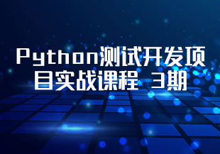 松勤-Python测试开发项目实战课程 3期【完结无秘】-IT技术资源教程免费分享平台