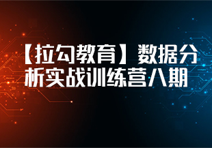 【拉勾教育】数据分析实战训练营八期【完结】-IT技术资源教程免费分享平台