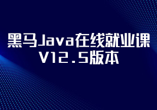 黑马Java在线就业课V12.5版本-IT技术资源教程免费分享平台