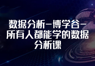 数据分析-博学谷-所有人都能学的数据分析课[完结]-IT技术资源教程免费分享平台