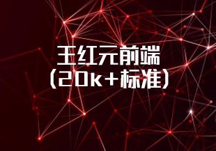 王红元前端(20k+标准)-IT技术资源教程免费分享平台
