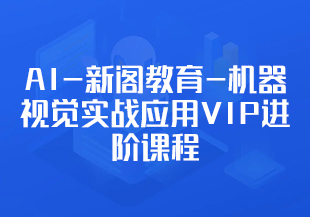 AI-新阁教育-机器视觉实战应用VIP进阶课程-IT技术资源教程免费分享平台