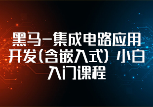 黑马-集成电路应用开发(含嵌入式) 小白入门课程-IT技术资源教程免费分享平台