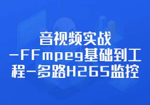 音视频实战-FFmpeg基础到工程-多路H265监控录放开发-IT技术资源教程免费分享平台