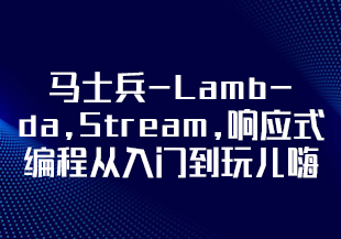 马士兵-Lambda,Stream,响应式编程从入门到玩儿嗨-IT技术资源教程免费分享平台